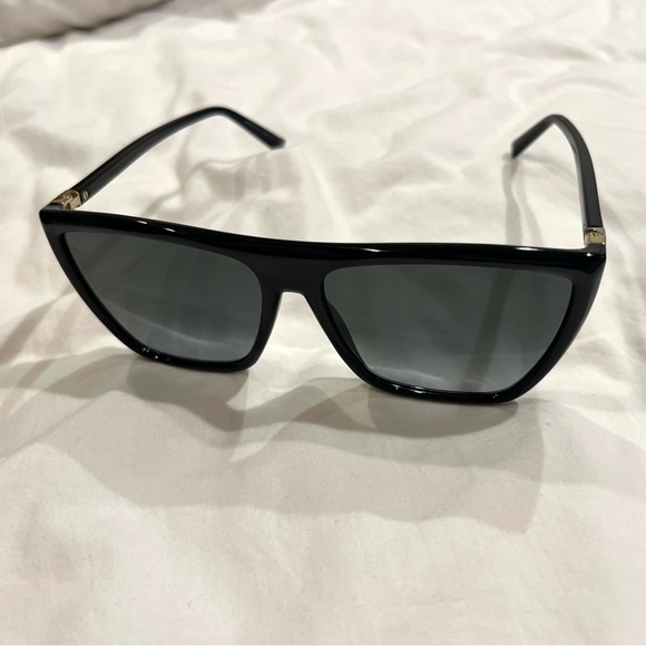 Givenchy Square Sunglasses, Black Acetate Gradient Lenses, Includes Case & cloth - Picture 6 of 9
